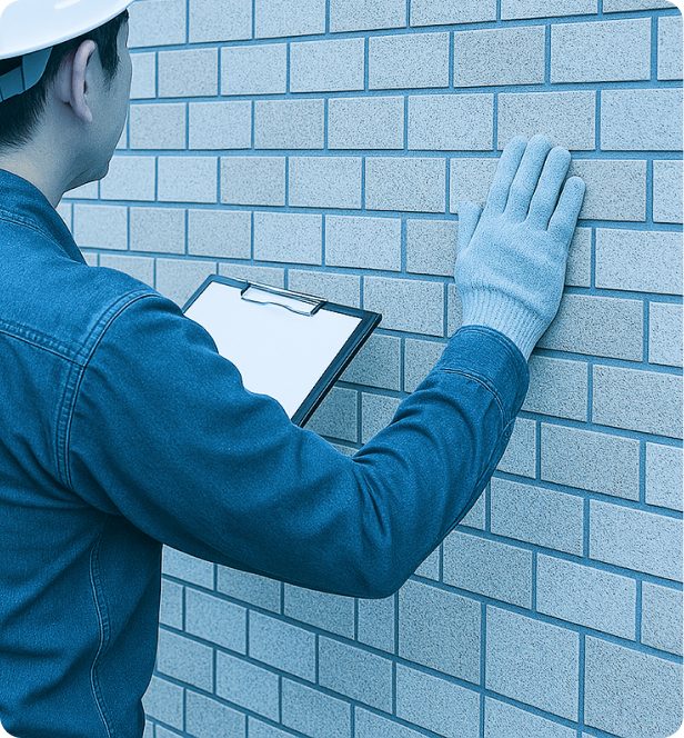 外壁確認のイメージ